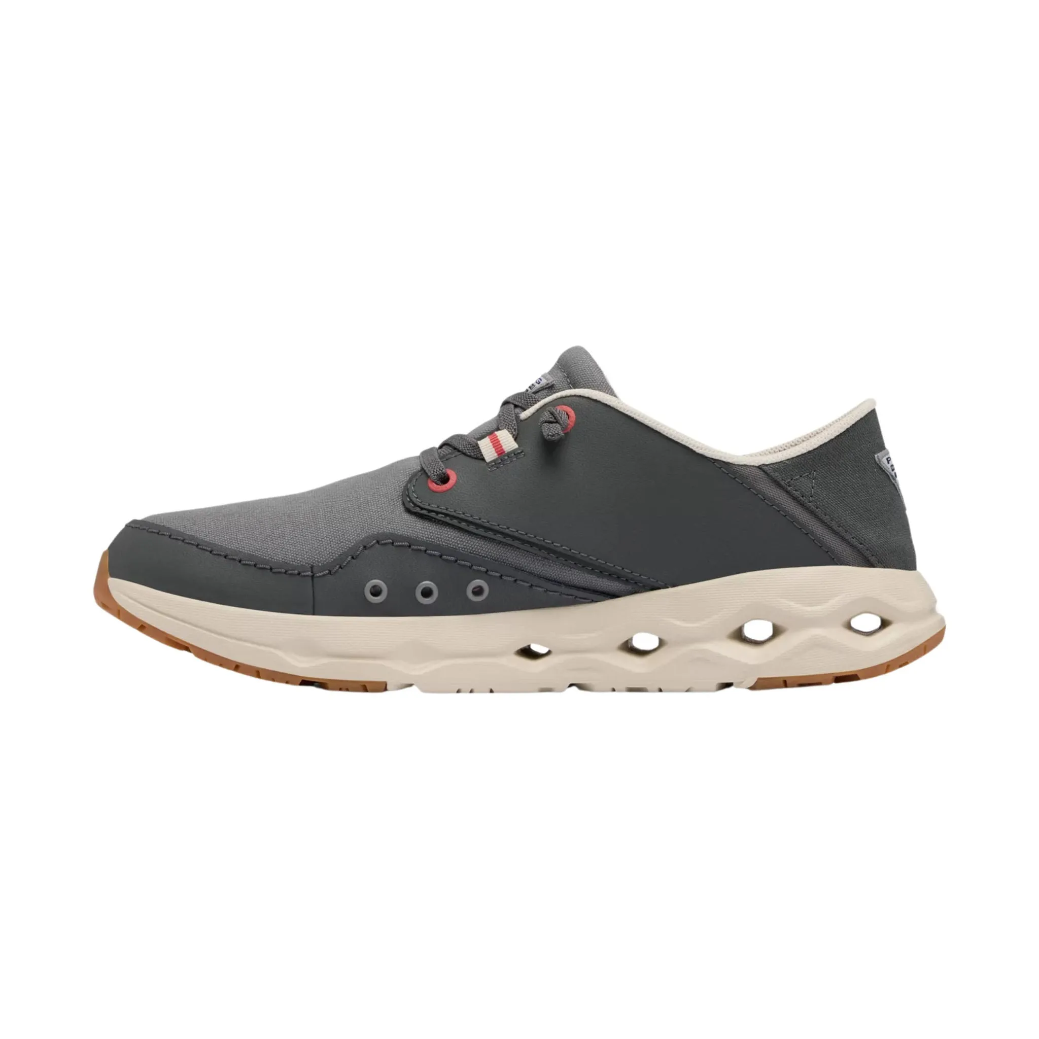 Columbia Men's PFG Bahama X Relaxed Shoes - Grill/Sunset Red