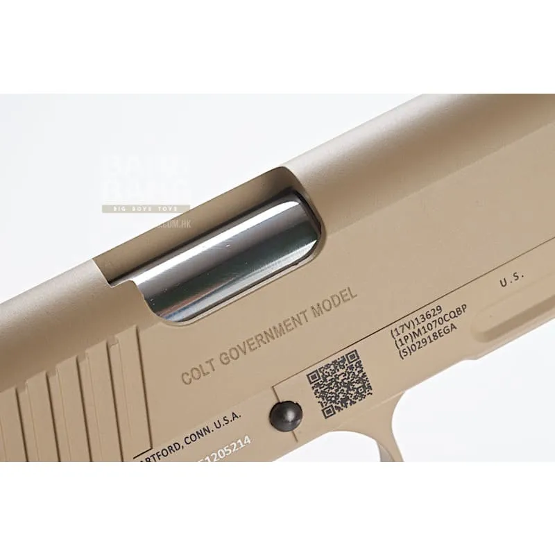Cybergun Colt M45A1 Rail CO2 GBB Pistol - Desert Tan