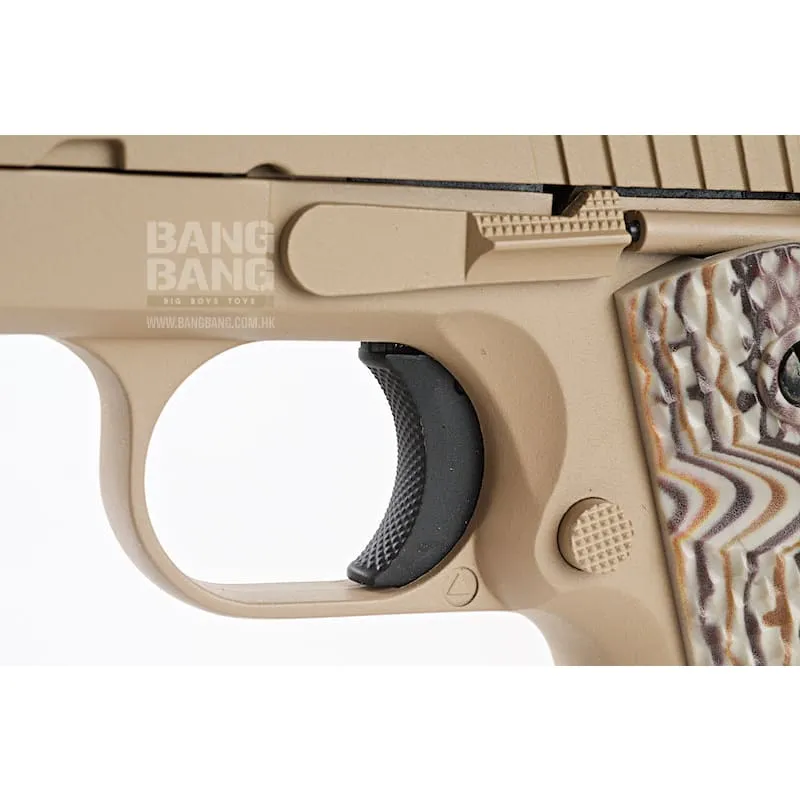 Cybergun Colt M45A1 Rail CO2 GBB Pistol - Desert Tan