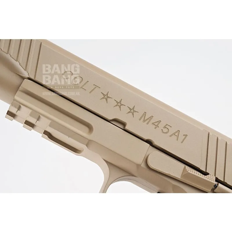 Cybergun Colt M45A1 Rail CO2 GBB Pistol - Desert Tan