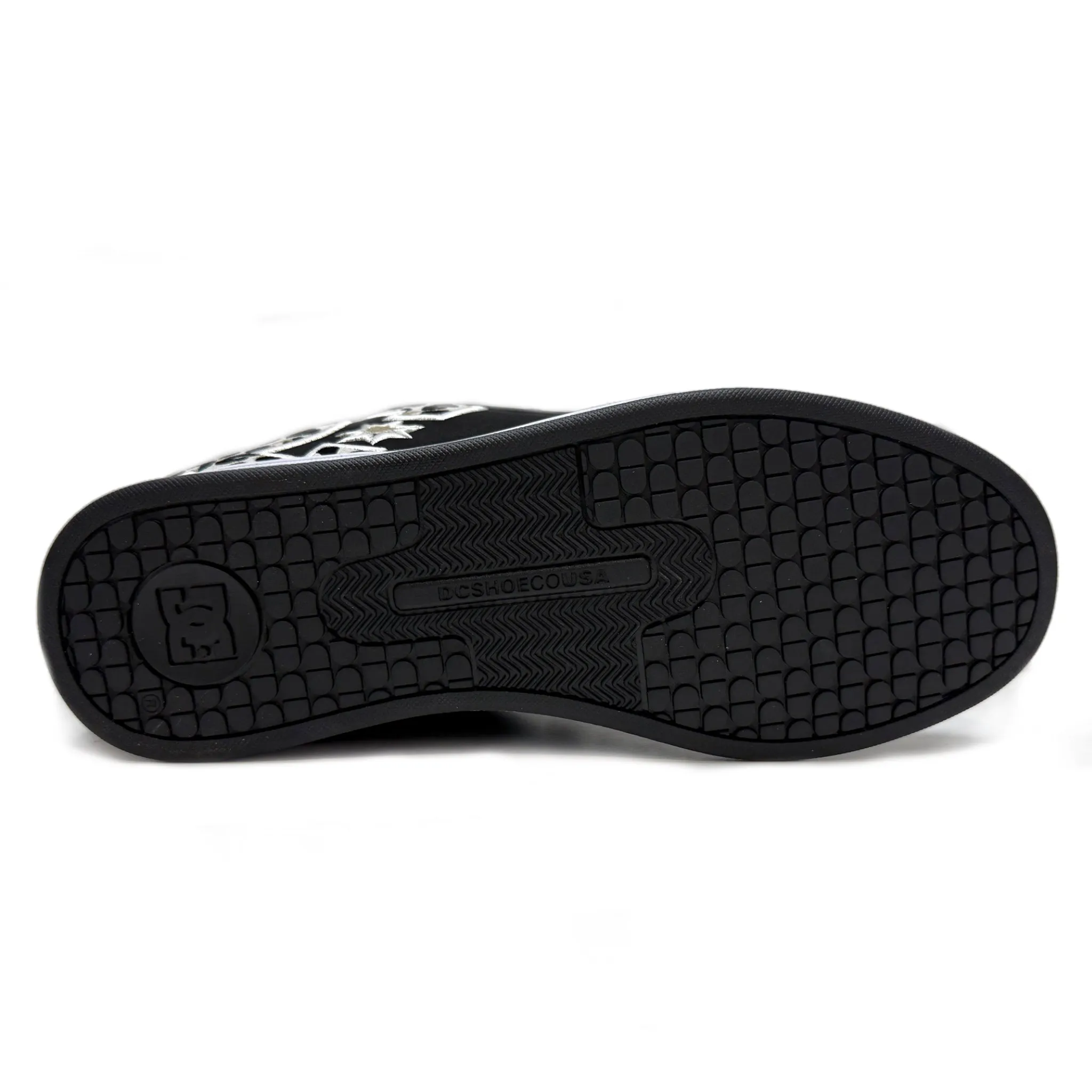 DC SHOES COURT GRAFFIK BLACK WHITE LEOPARD PRINT LADIES TRAINERS
