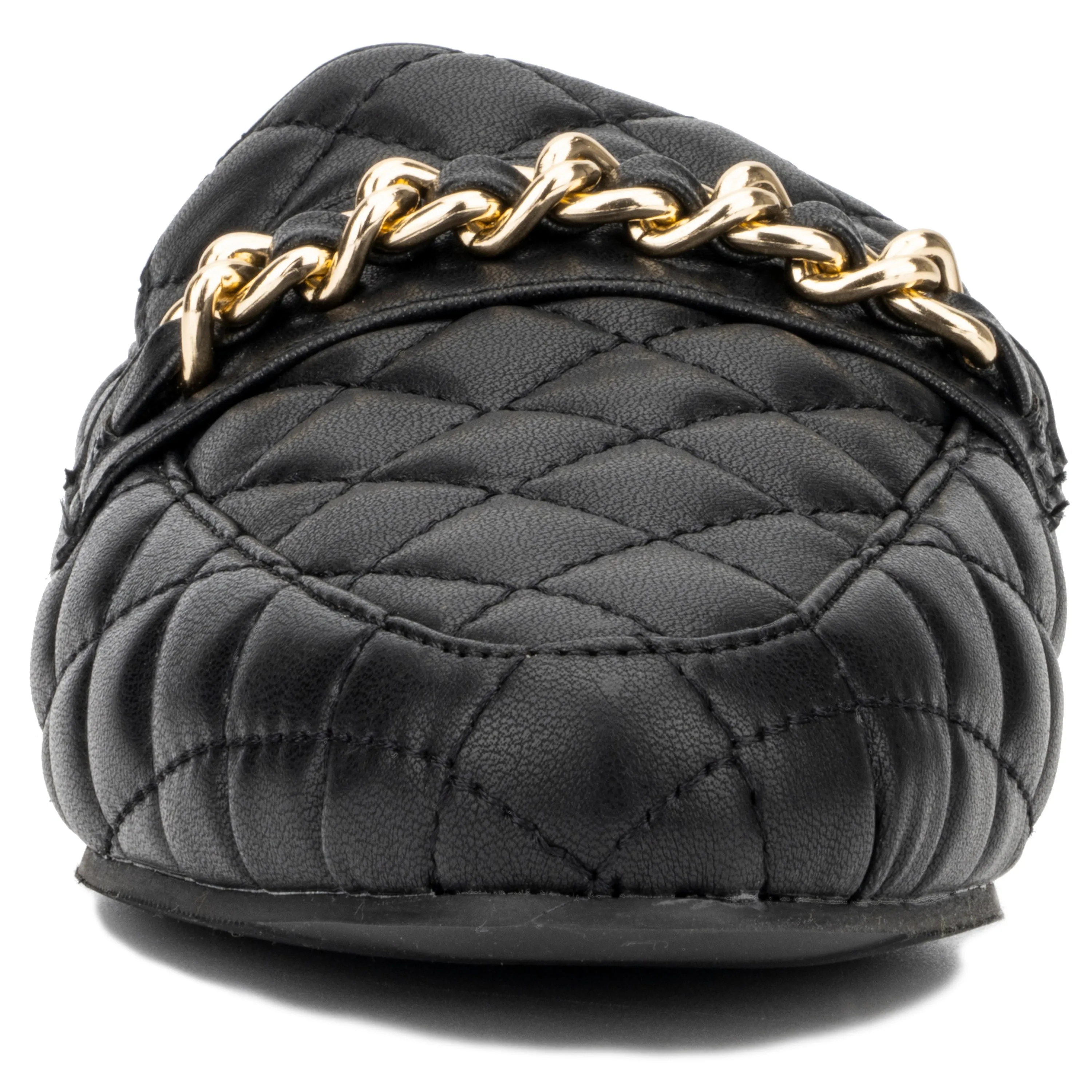 Denise Quilted Flat Mules