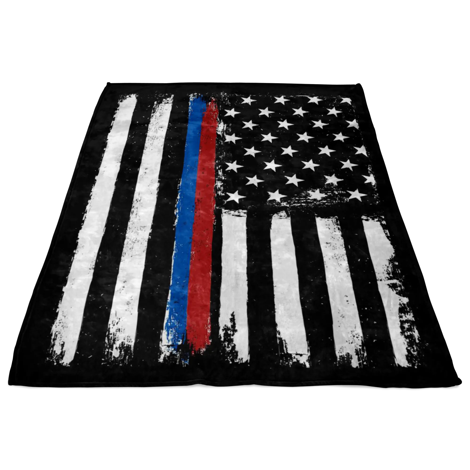 Distressed TBL/TRL Stars and Stripes Fleece Blanket