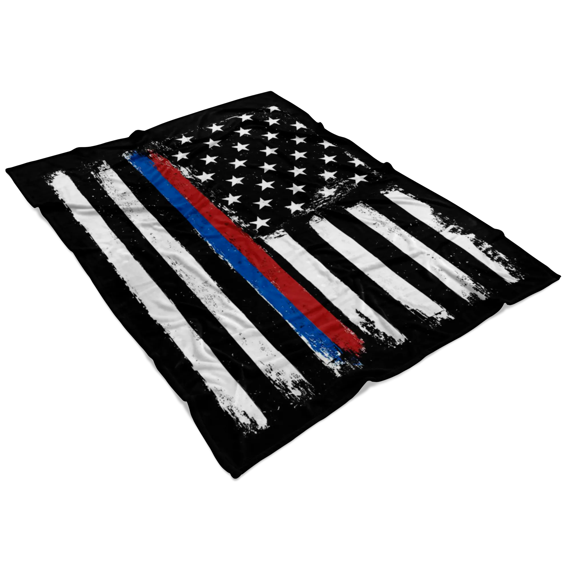 Distressed TBL/TRL Stars and Stripes Fleece Blanket