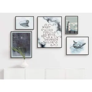 Drunken Sailor gallery wall set