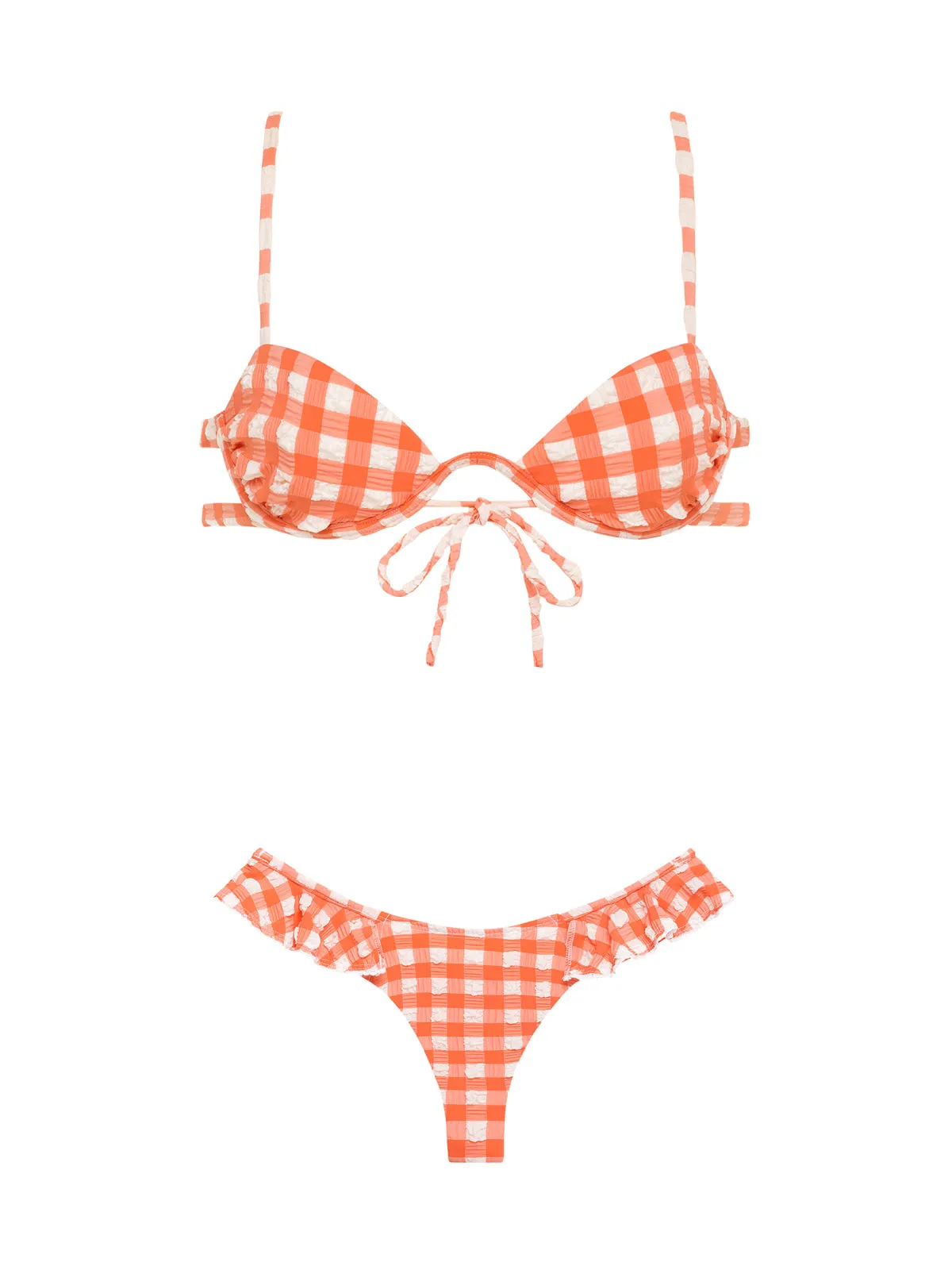 Elany-Ruffle Uno Bikini ::RET