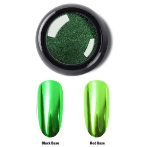 Emerald - Chrome Nail Powder
