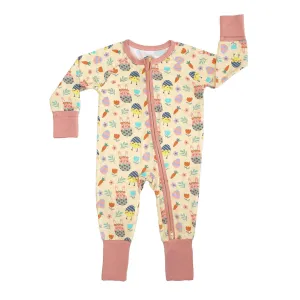 Emerson & Friends Egg Hunt Bamboo Convertible Footie