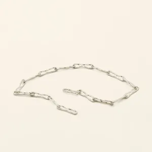 FLOW THIN BRACELET - silver 
