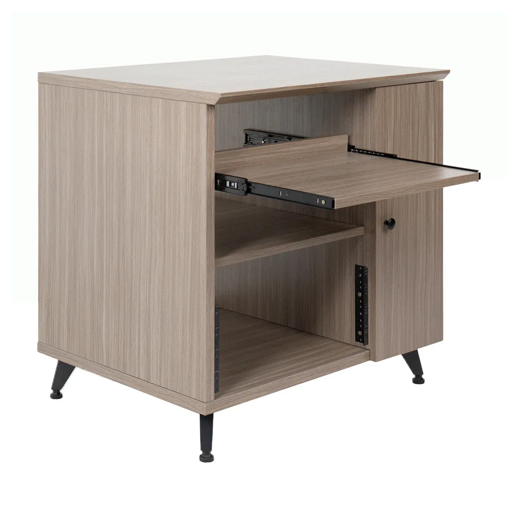 GATOR Elite Studio Sidecar Rack W/Shelf Grey