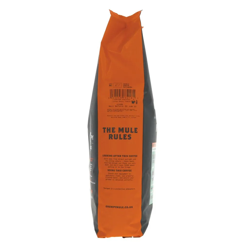 Grumpy Mule | Landscape Espresso Beans - Complex, Sweet & Complete | 1kg