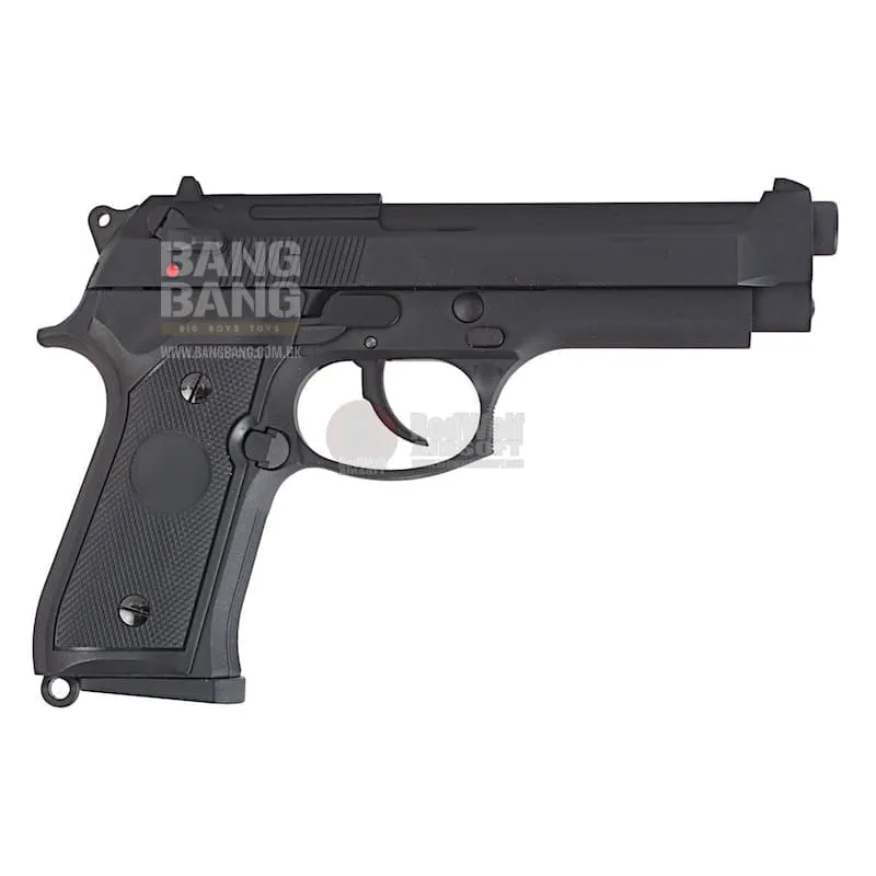 Gun Heaven (JP) M92 Full Metal Gas Pistol (6mm) - Black