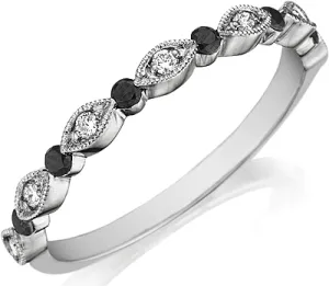Henri Daussi Diamond Wedding Band
