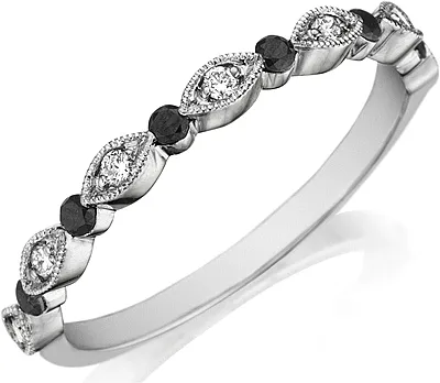 Henri Daussi Diamond Wedding Band