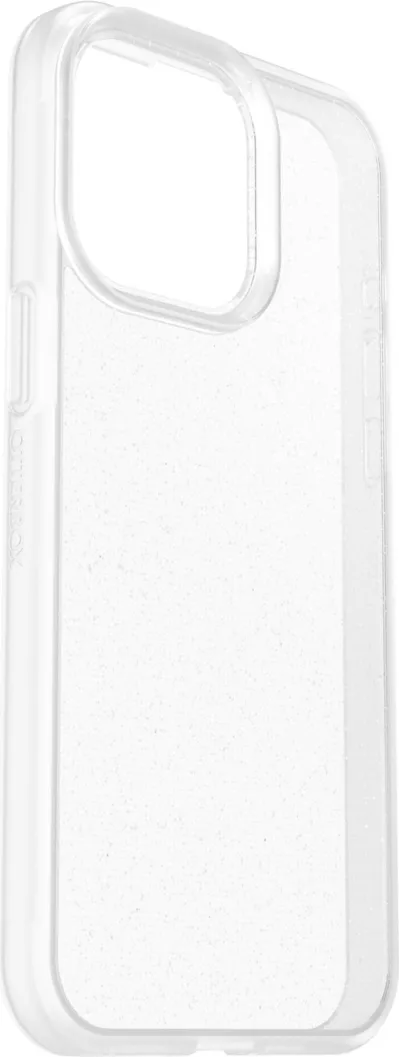 iPhone 15 Pro Max Otterbox React Series Case - Clear/Silver (Stardust)