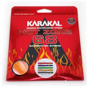 Karakal Hot Zone 68 Badminton String 0.68mm (10m) - Orange