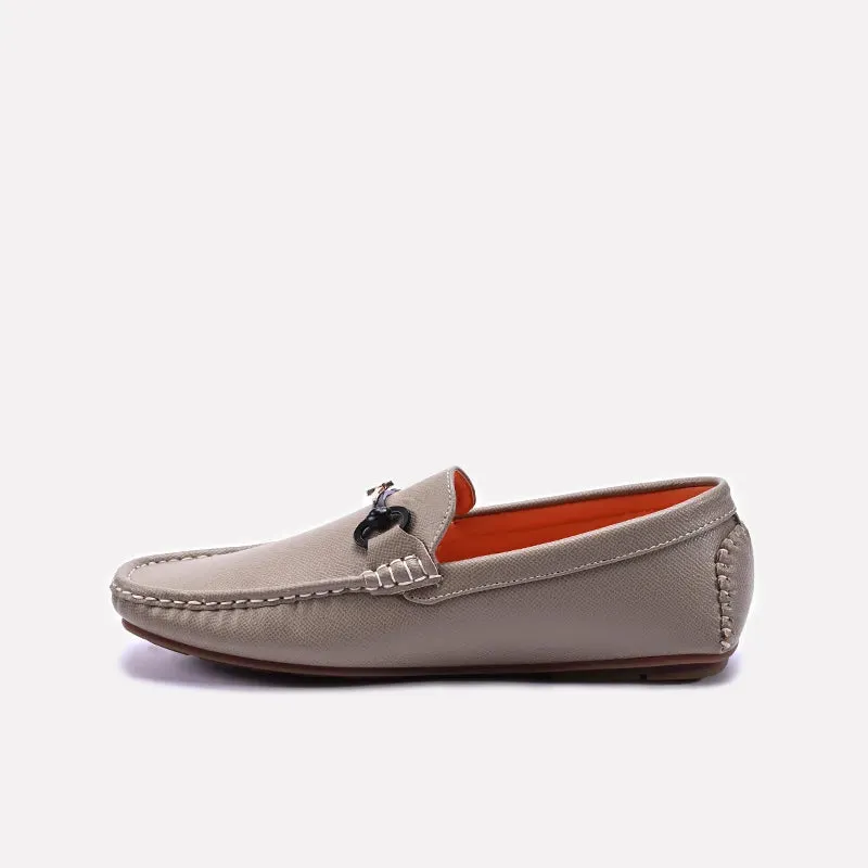 Khaki Loafer Shoes 0130972