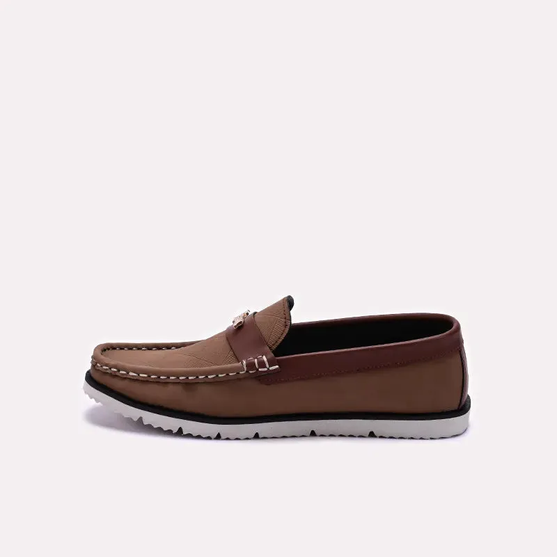 Kids Mustard Loafer Shoes 0610529