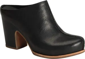 KORK-EASE Women's Sagano Heeled Mule, Black, 8 M