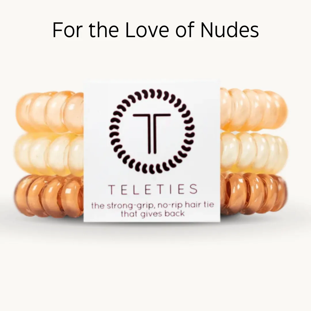 Large Coil Hair Ties (Set of 3) | Teleties**