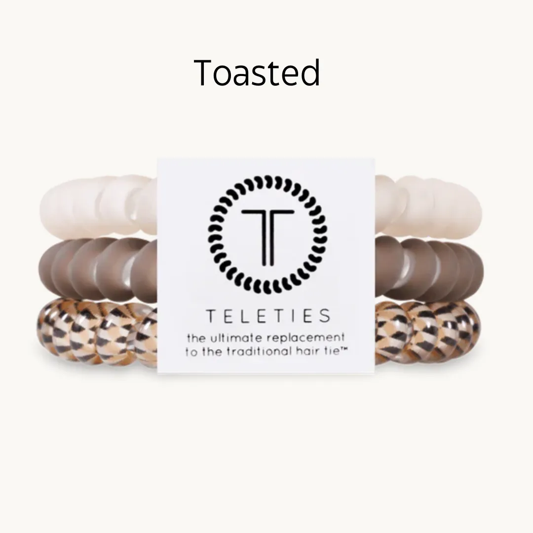 Large Coil Hair Ties (Set of 3) | Teleties**