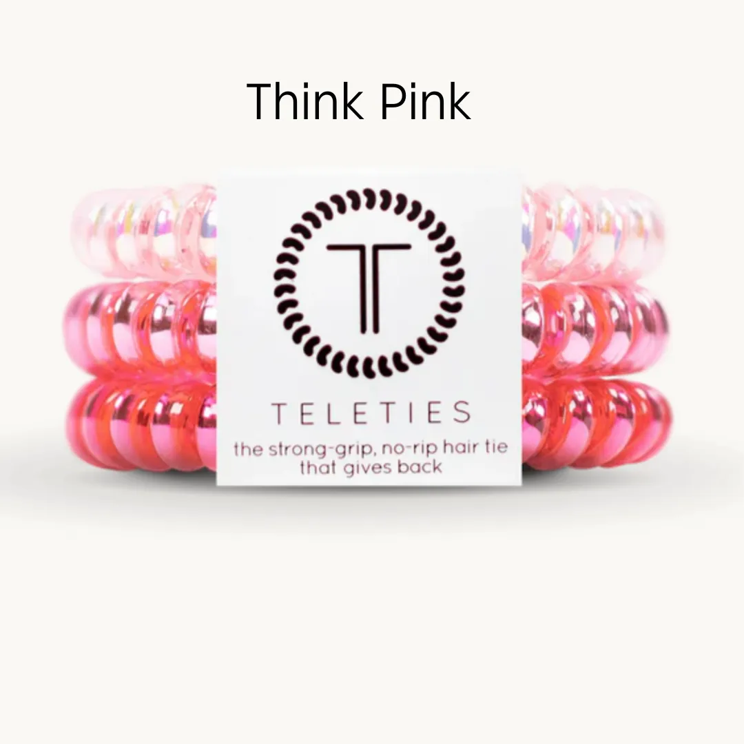 Large Coil Hair Ties (Set of 3) | Teleties**