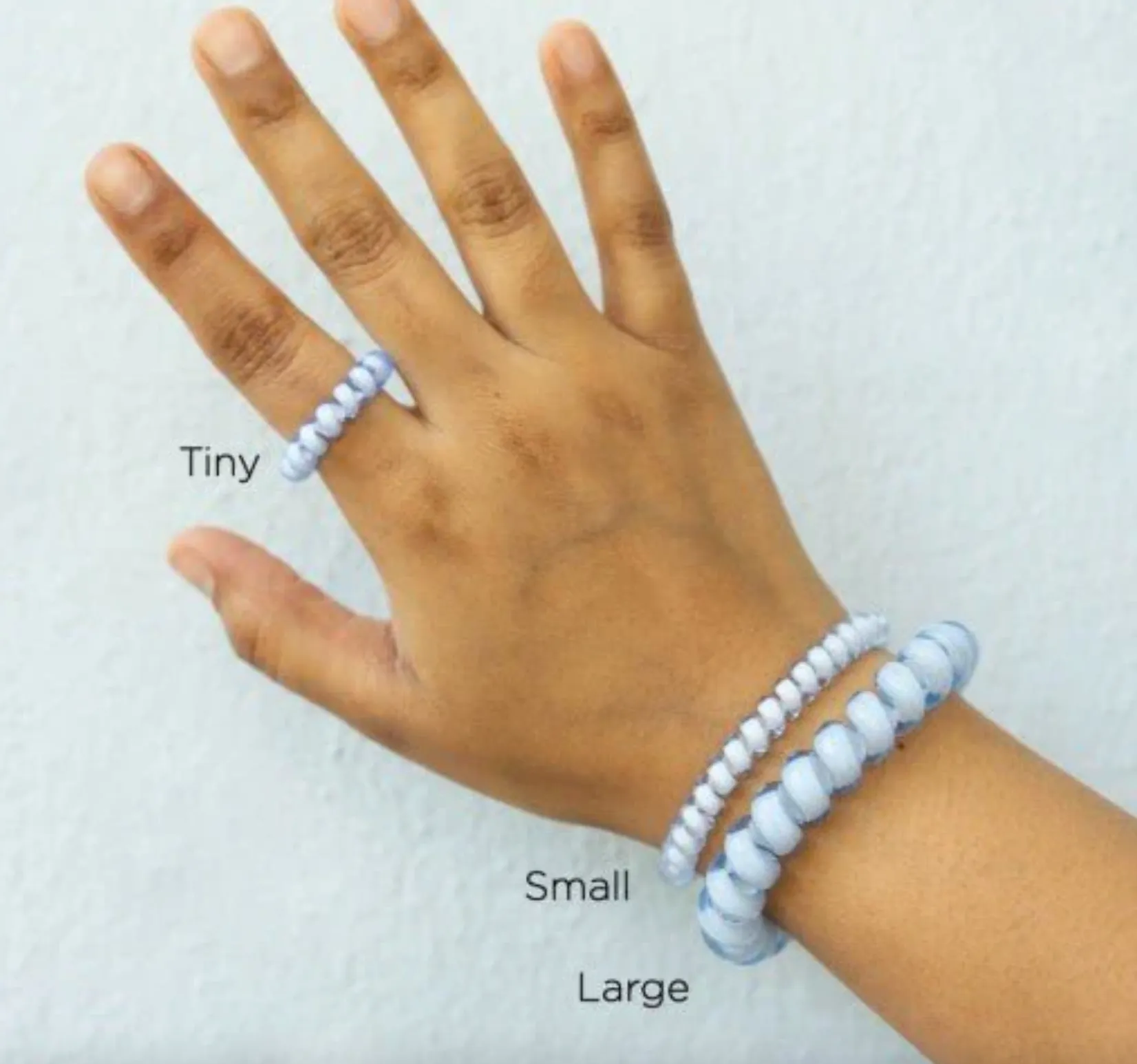 Large Coil Hair Ties (Set of 3) | Teleties**