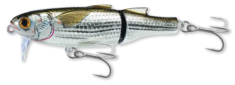 Live Target Mullet Wakebait Surface Walker Lure