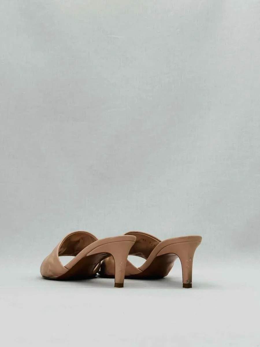 LOUIS VUITTON Revival Pink Monogram Mules 38