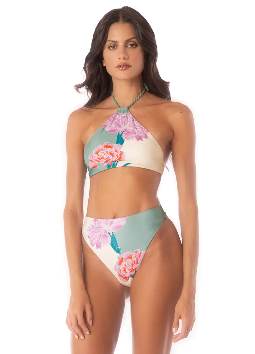 Maaji Eden Delphi High Rise Thin Side Bikini Bottom