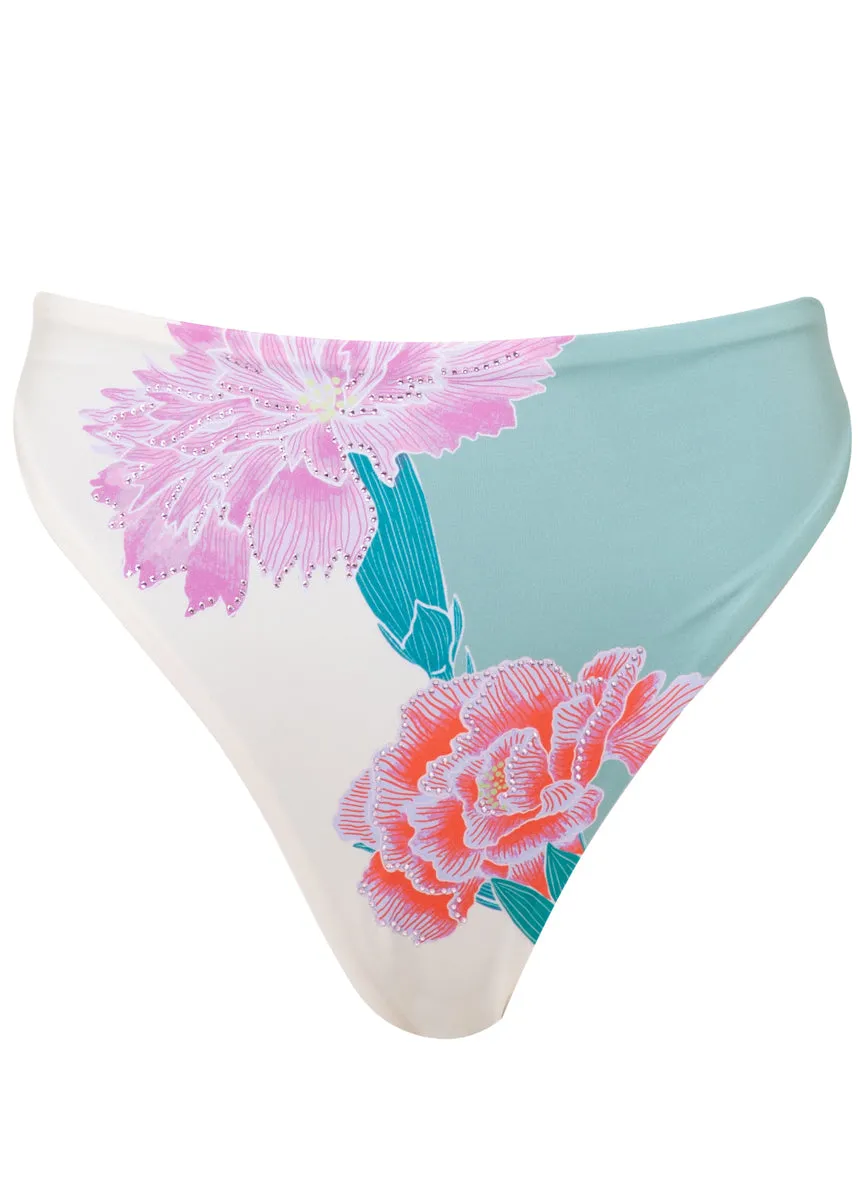Maaji Eden Delphi High Rise Thin Side Bikini Bottom