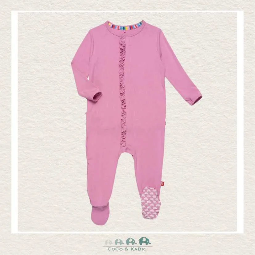 Magnetic Me Mauve RightFit™ Footie