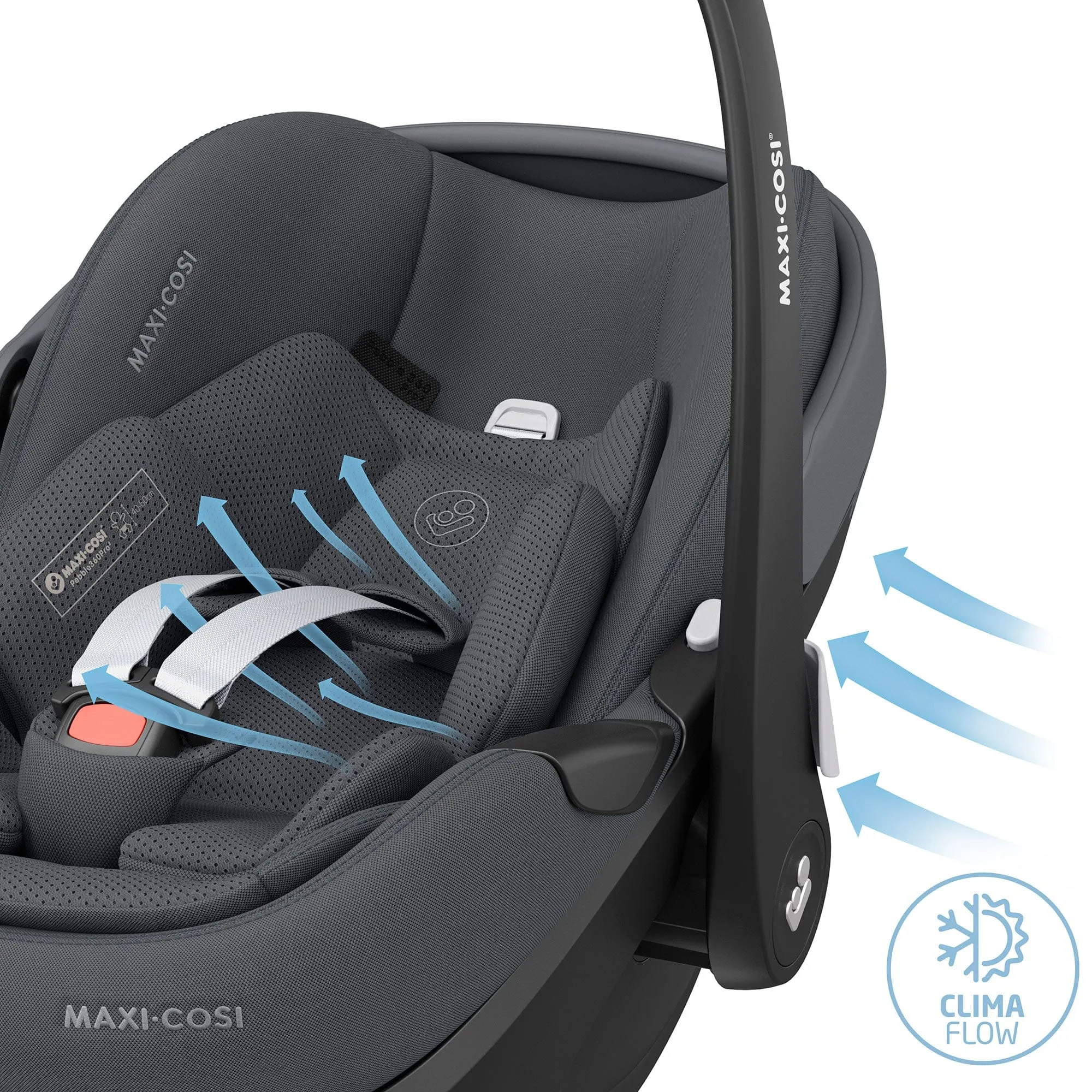 Maxi-Cosi Pebble 360 Pro V2 in Twillic Graphite