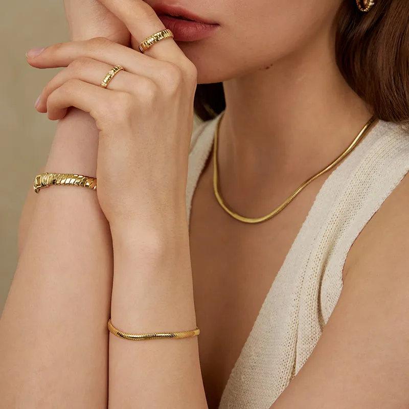 Mix and Match Thin Cobra Bracelet
