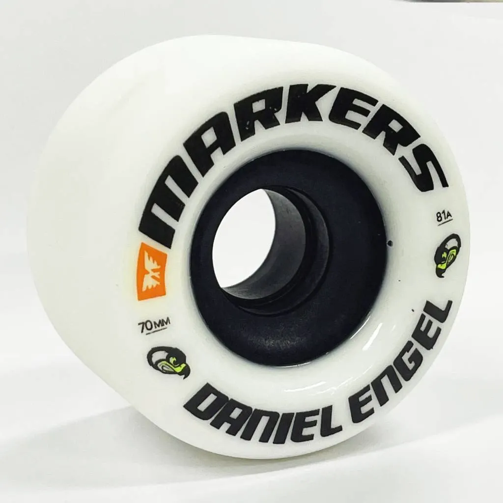 MuirSkate 70mm Daniel Engel Freeride Markers longboard wheels