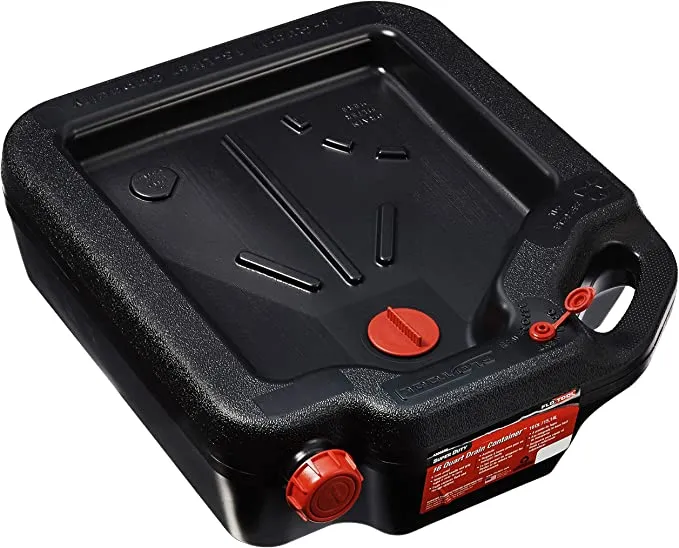 New FloTool 42003MI Drain Container, 16 Quart