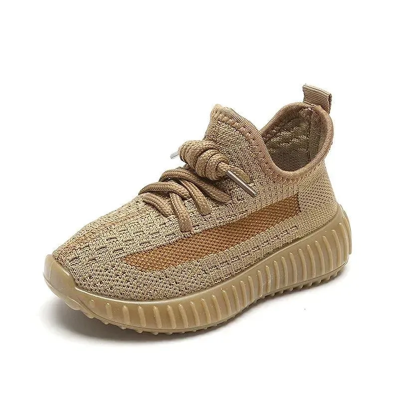 New Kids Fashion Sneakers Children's Sneakers Casual Shoes Breathable Soft Bottom Kids Boys Girls Students Running Tennis Shoes