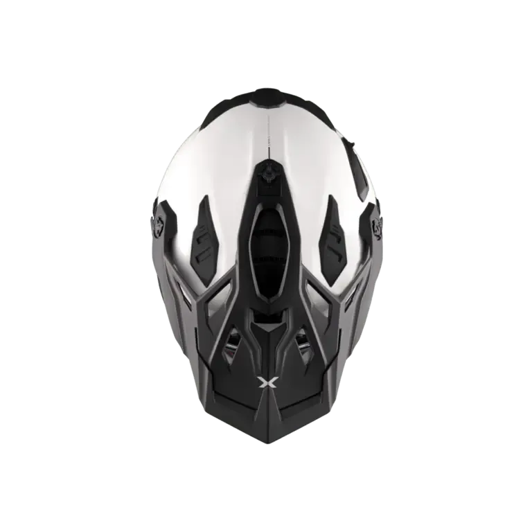Nexx X. WED3 Plain White Pearl Adventure Helmet