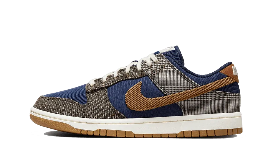 Nike Dunk Low Tweed Midnight Navy Corduroy