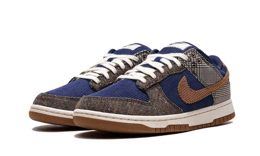 Nike Dunk Low Tweed Midnight Navy Corduroy