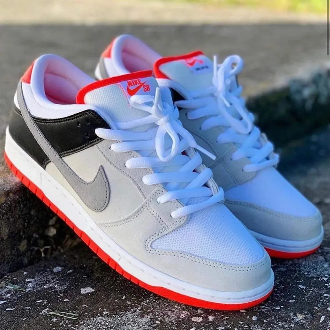 Nike SB Dunk Low Infrared Orange Label