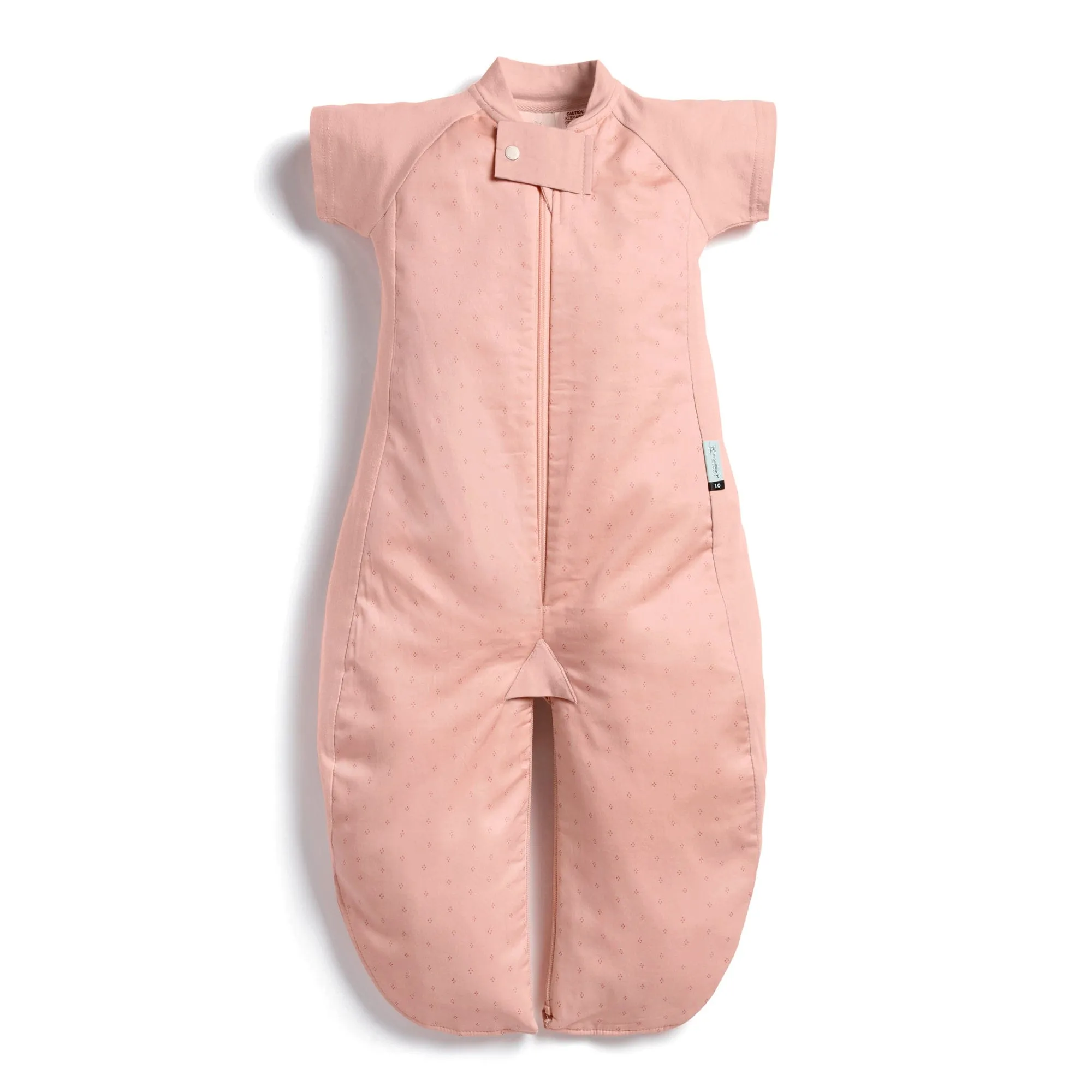 Organic All Year Short Sleeved 2 in 1 Sleeping Suit Bag - Berries