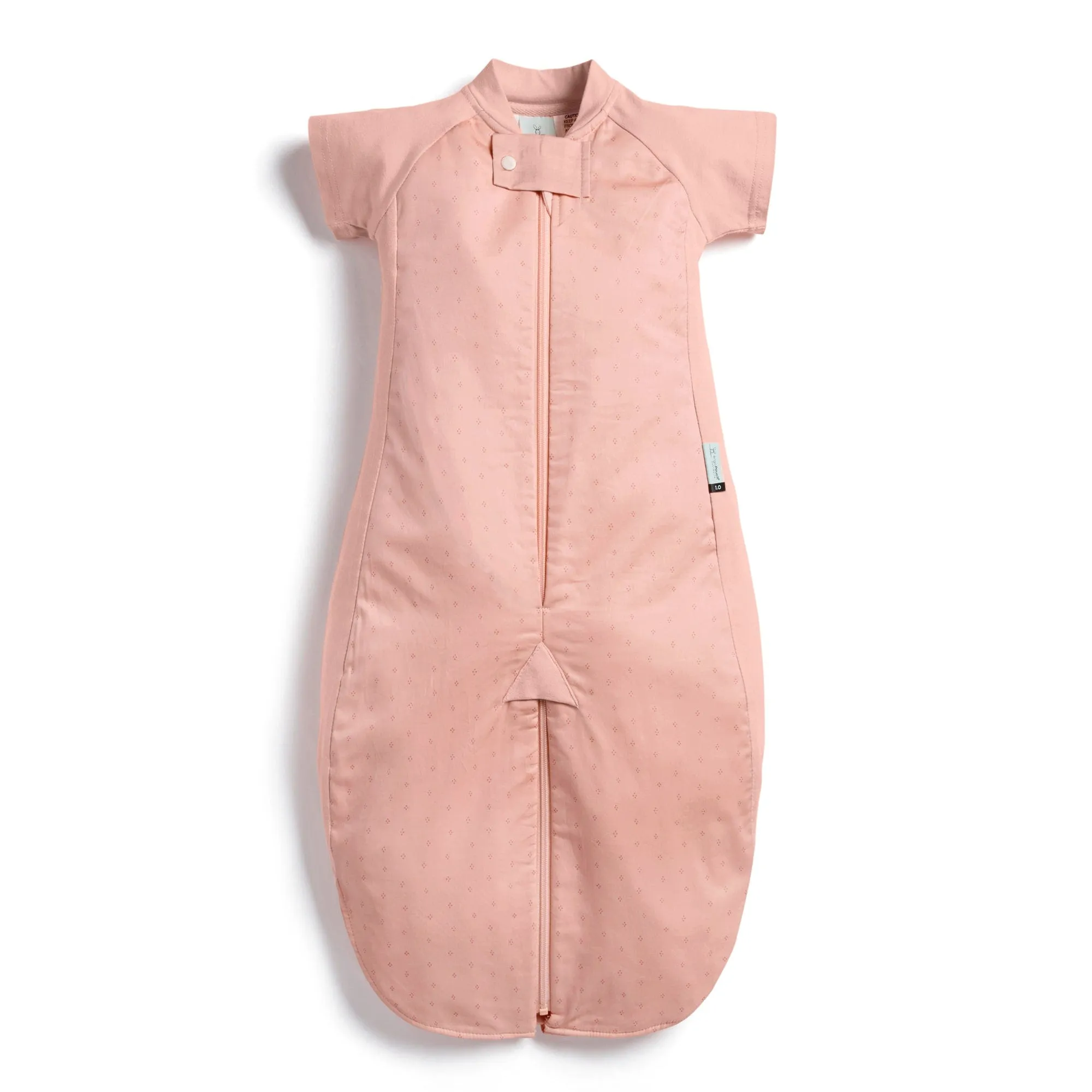 Organic All Year Short Sleeved 2 in 1 Sleeping Suit Bag - Berries