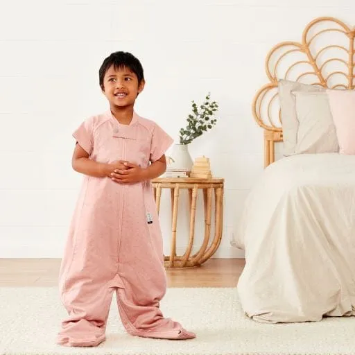 Organic All Year Short Sleeved 2 in 1 Sleeping Suit Bag - Berries