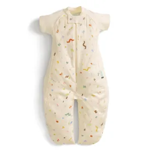 Organic All Year Short Sleeved 2 in 1 Sleeping Suit Bag - Critters