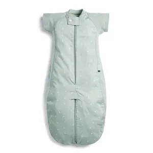Organic All Year Short Sleeved 2 in 1 Sleeping Suit Bag - Sage