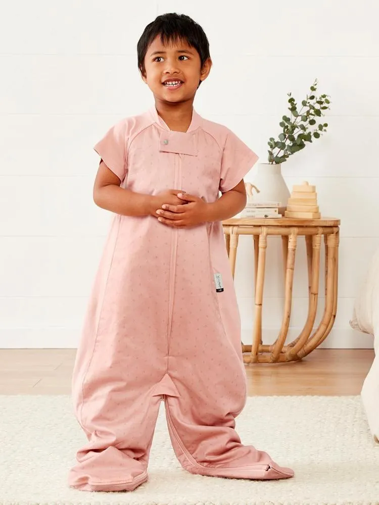 Organic All Year Short Sleeved 2 in 1 Sleeping Suit Bag
