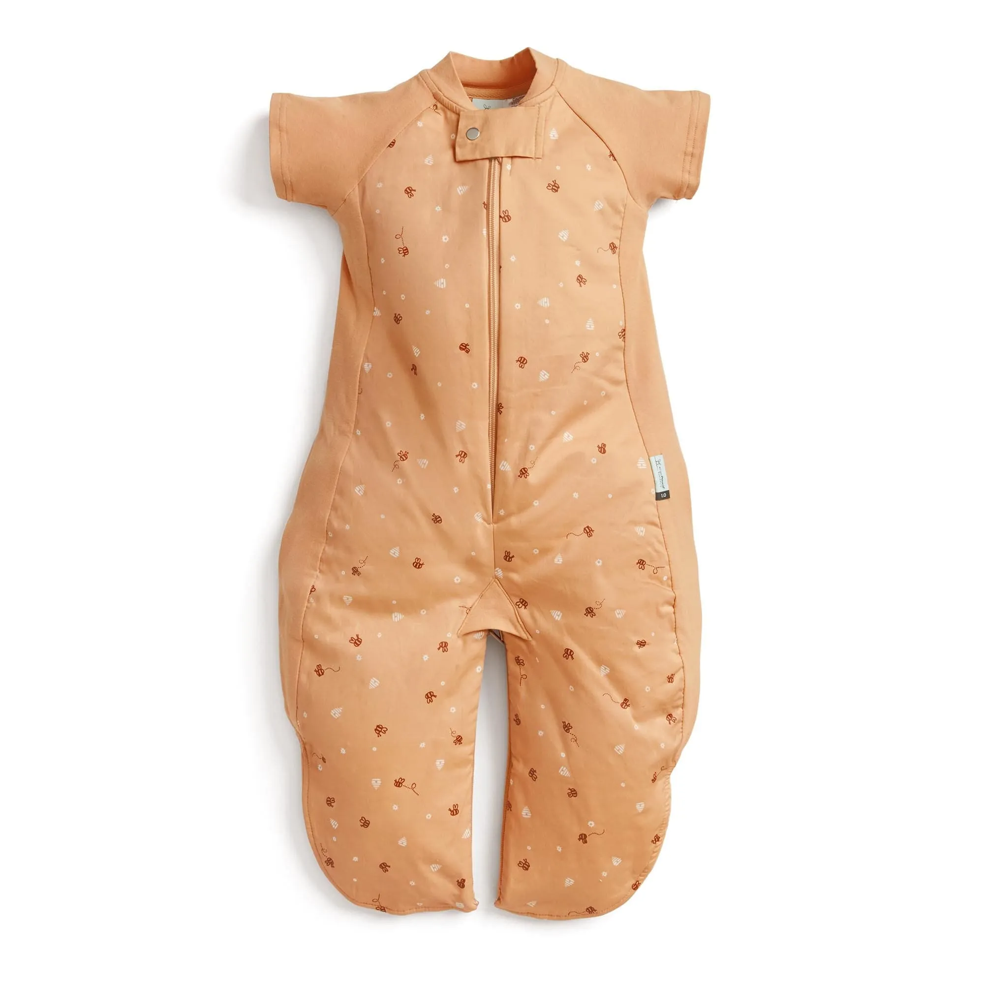 Organic All Year Short Sleeved 2 in 1 Sleeping Suit Bag