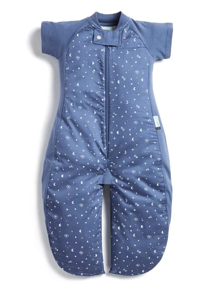 Organic All Year Short Sleeved 2 in 1 Sleeping Suit Bag