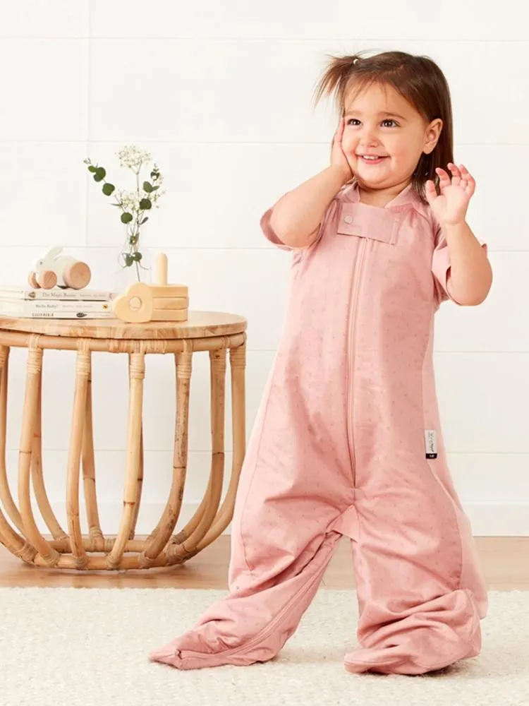 Organic All Year Short Sleeved 2 in 1 Sleeping Suit Bag